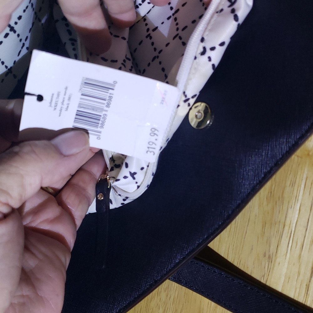 Kate Spade New York Black Satchel  Saffiano Leather - Picture 5 of 15